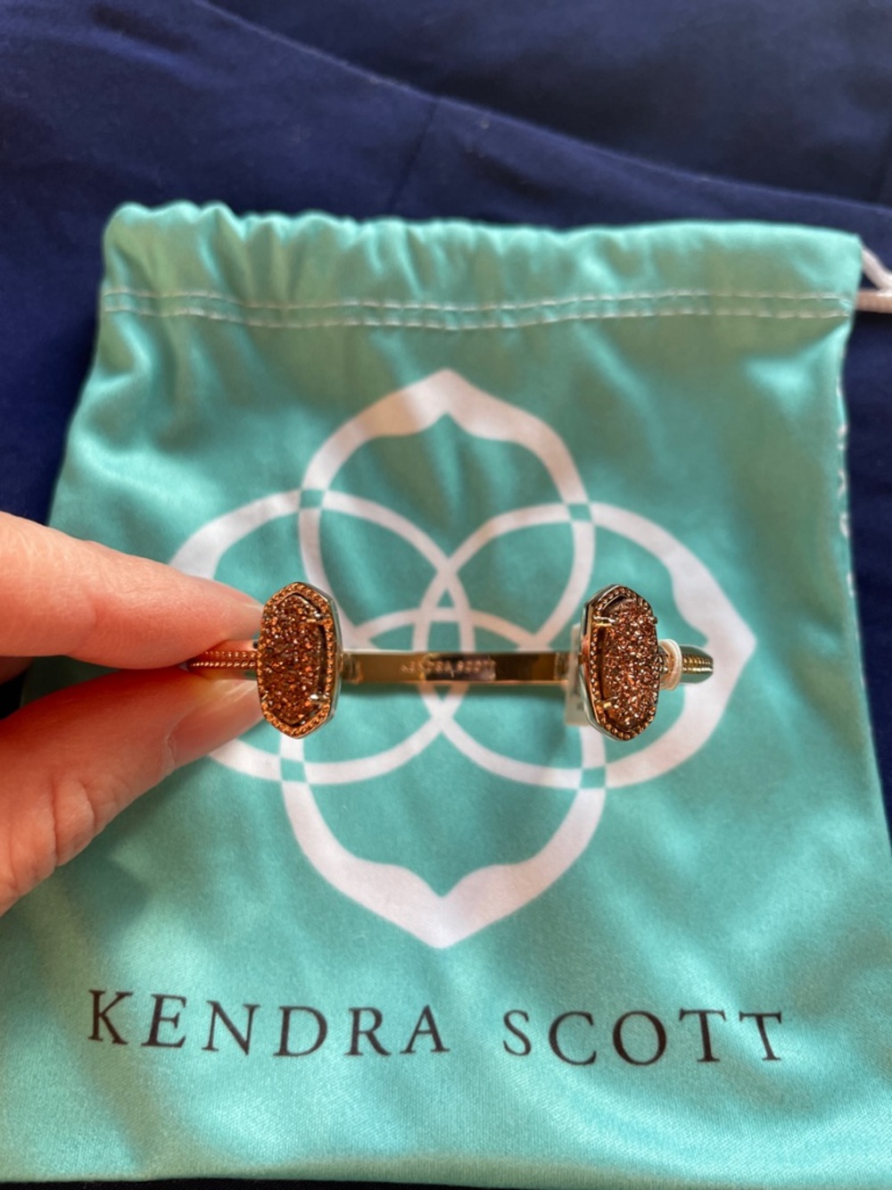 Elton Rose Gold Cuff Bracelet